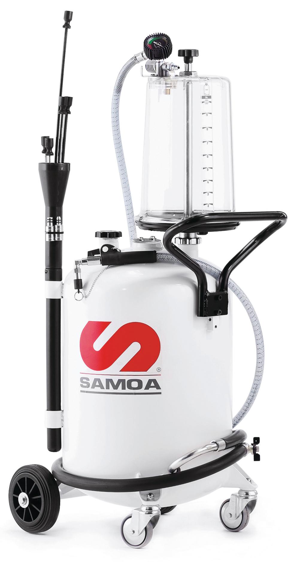 WASTE OIL SUCTION COLLECTION UNIT WITH TRANSPARENT CHAMBER, 70 L