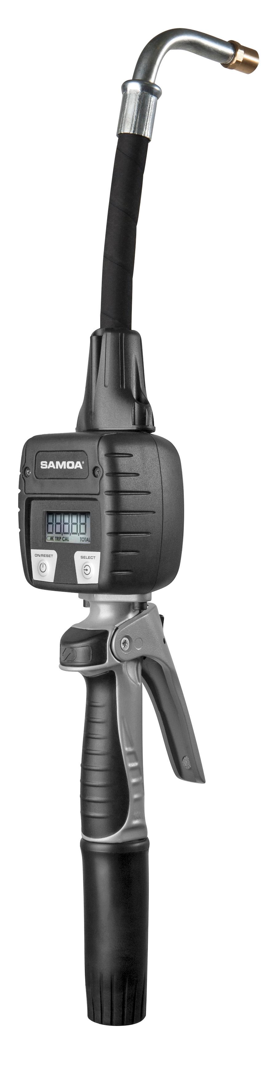 DIGITAL METERED CONTROL VALVE, EC30 SERIES, 30 L/MIN, FLEXIBLE OUTLET
90° TUBE, AUTOMATIC