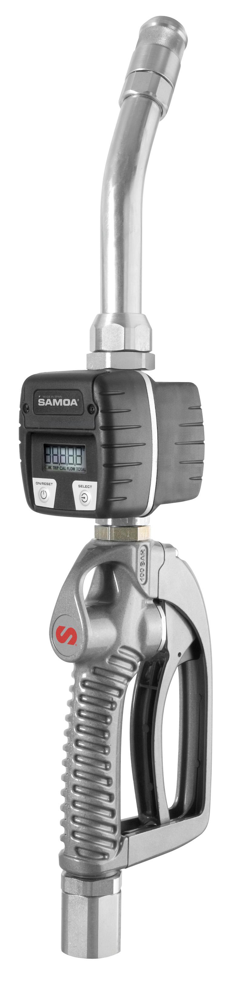 DIGITAL METERED HIGH FLOW CONTROL VALVE, EC70 SERIES, 70 L/MIN, 30°RIGID, SEMIAUTOMATIC 1