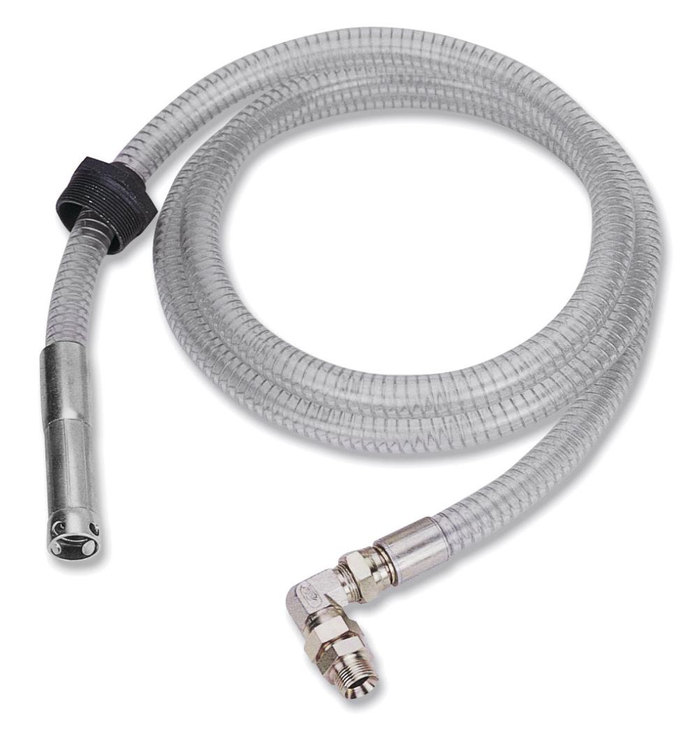 SPRING REINFORCE TRANSPARENT SUCTION HOSE, 3 M, 3/4