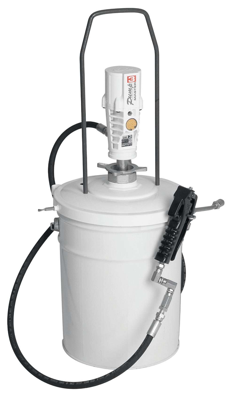 PUMPMASTER 3 - 55:1 RATIO GREASE PNEUMATIC PUMP, 12,5 TO 18 KG PAILSPORTABLE PACKAGE