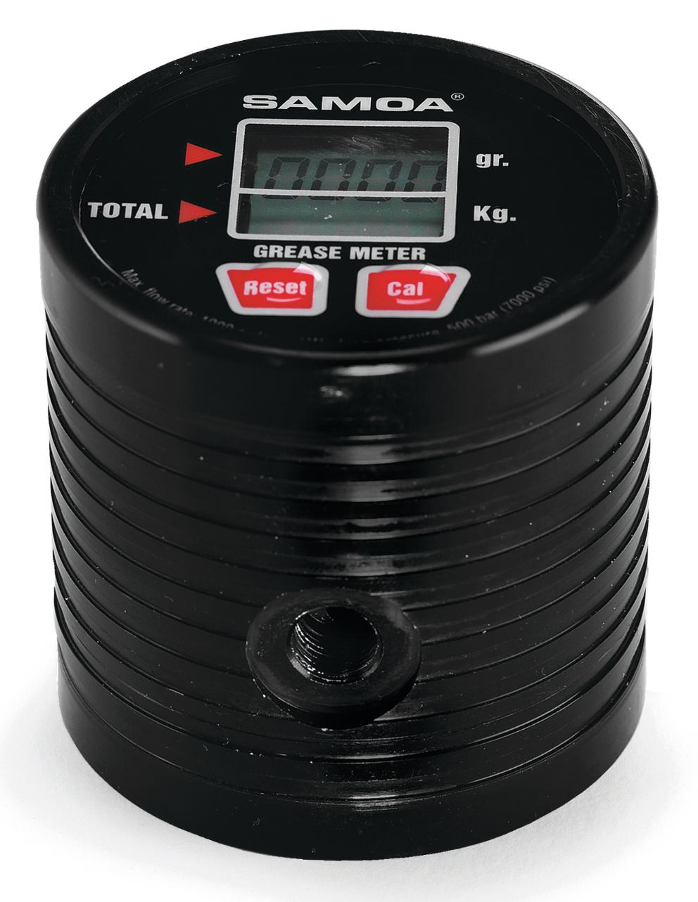 OVAL GEAR IN-LINE DIGITAL GREASE METER, 1 KG/MIN