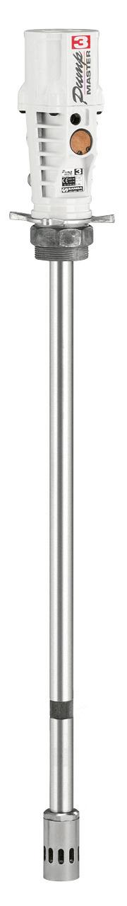 PNEUMATIC PISTON GREASE PUMP, PUMPMASTER 3, PM3 - 55:1, 50 KG (120LB)DRUMS, LARGE