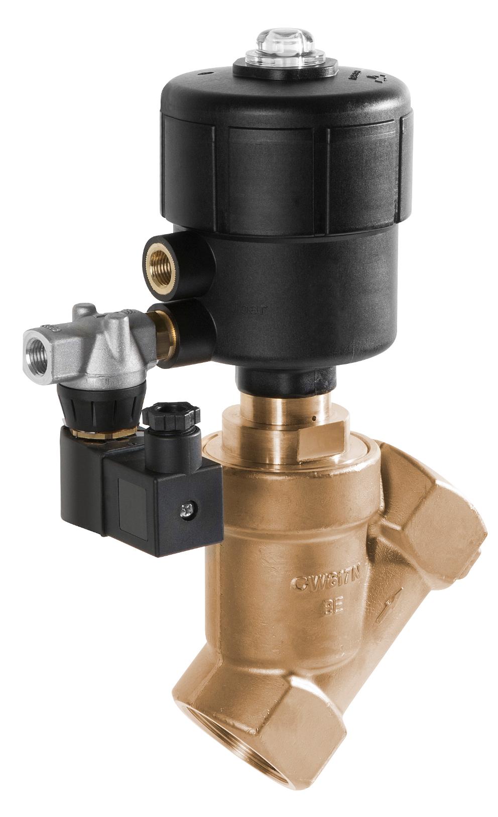 SOLENOID VALVE FOR AIR, TYPE 3/2, 3/8
