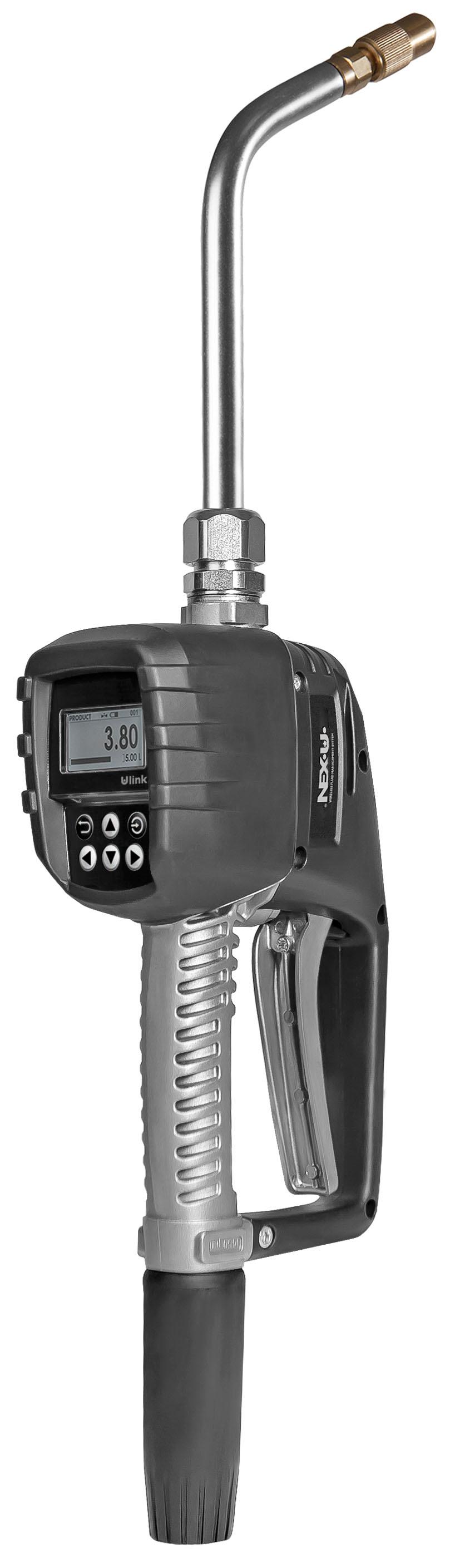 U·link: Wireless Dispensing Meter with 60º rigid outlet and 1/4 turn
non-drip tip