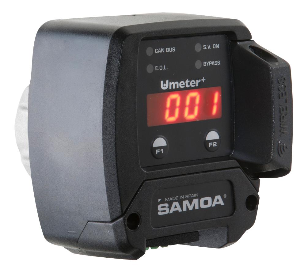 U·METER+, FLOW METER WITH BLUETOOTH, ALUMINUM, 1/2