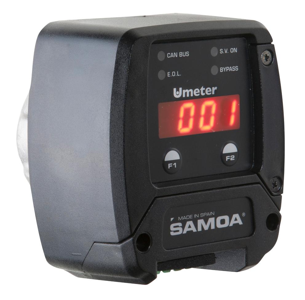U·METER, FLOW METER, ALUMINUM, 1/2