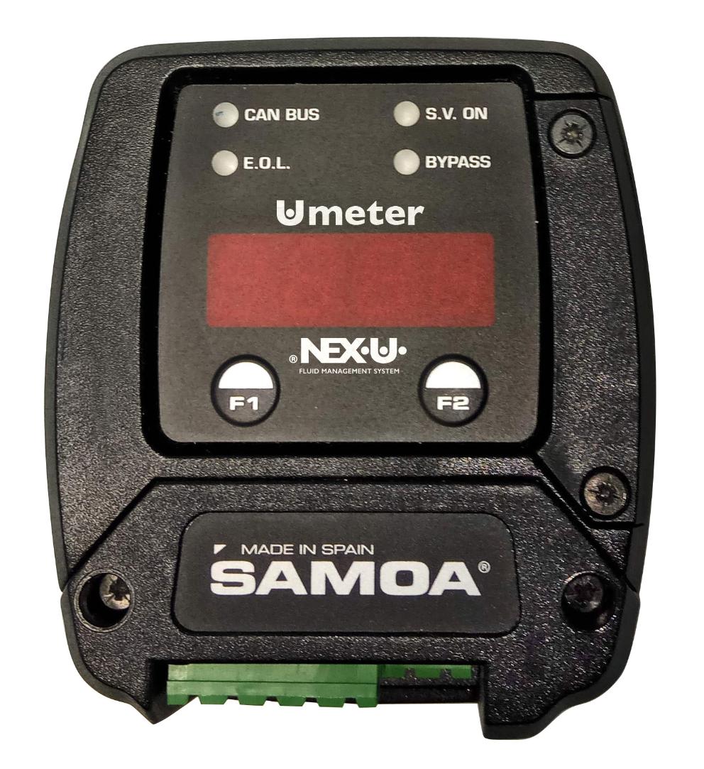 U·METER, FLOW METER, ALUMINUM, 3/4