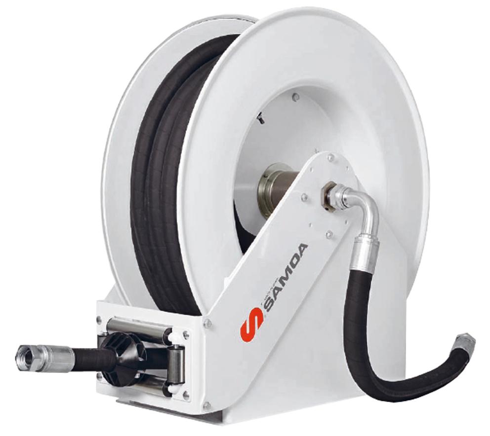HEAVY DUTY LARGE CAPACITY HOSE REEL, RM-100 SERIES, 15 M, 1