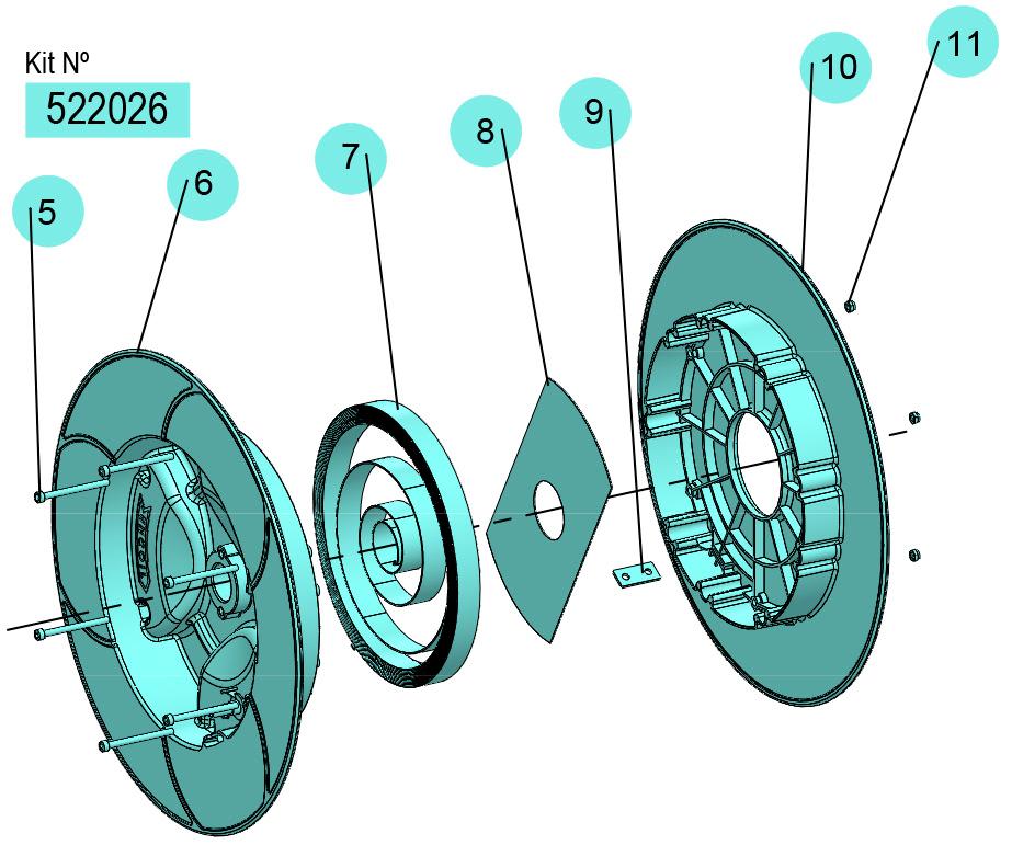 SPRING + SPOOL KIT, 522026 CODE