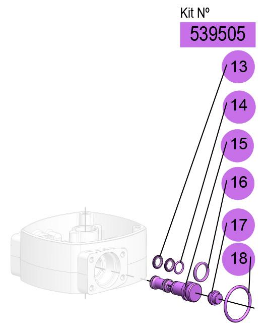 PM35 SPOOL + SEALS KIT