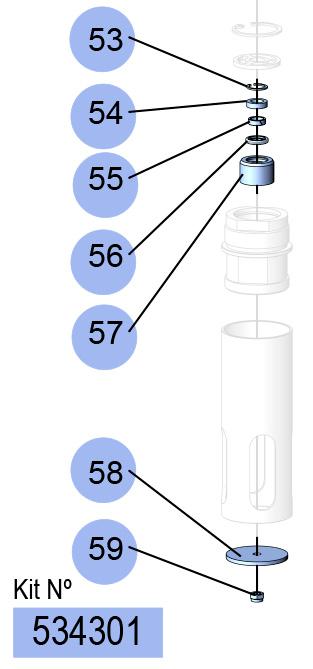 PM45-10:1 / PM80-35:1 LOWER VALVE KIT