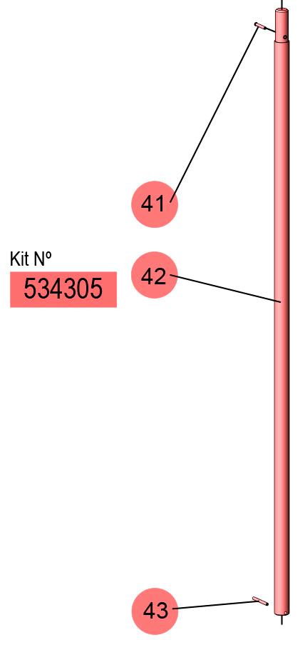 (AVERAGE) CONN. ROD KIT, PM45-10:1/PM80-35:1
