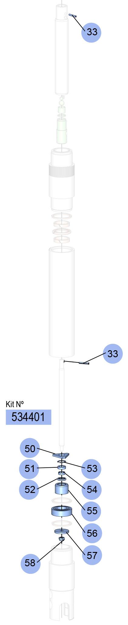 PM35-20:1 / PM45-40:1/PM60-80:1 LOWER VALVE KIT