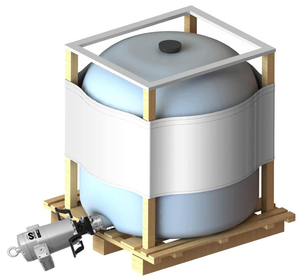 PUMPMASTER 45 - 70:1 RATIO GREASE PNEUMATIC PUMP, TANK HORIZONTAL
MOUNTED KIT