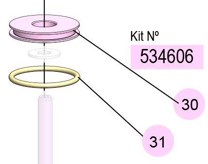 PM35 AIR PISTON KIT