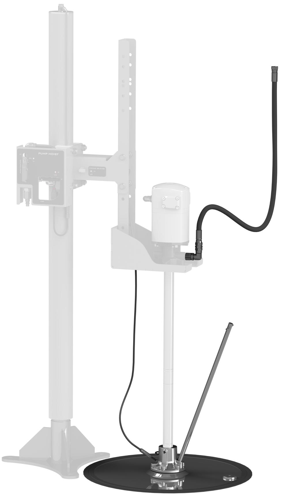 CONNECTION KIT FOR GREASE PISTON PUMPS, PM35 , SINGLE POST INDUCTOR