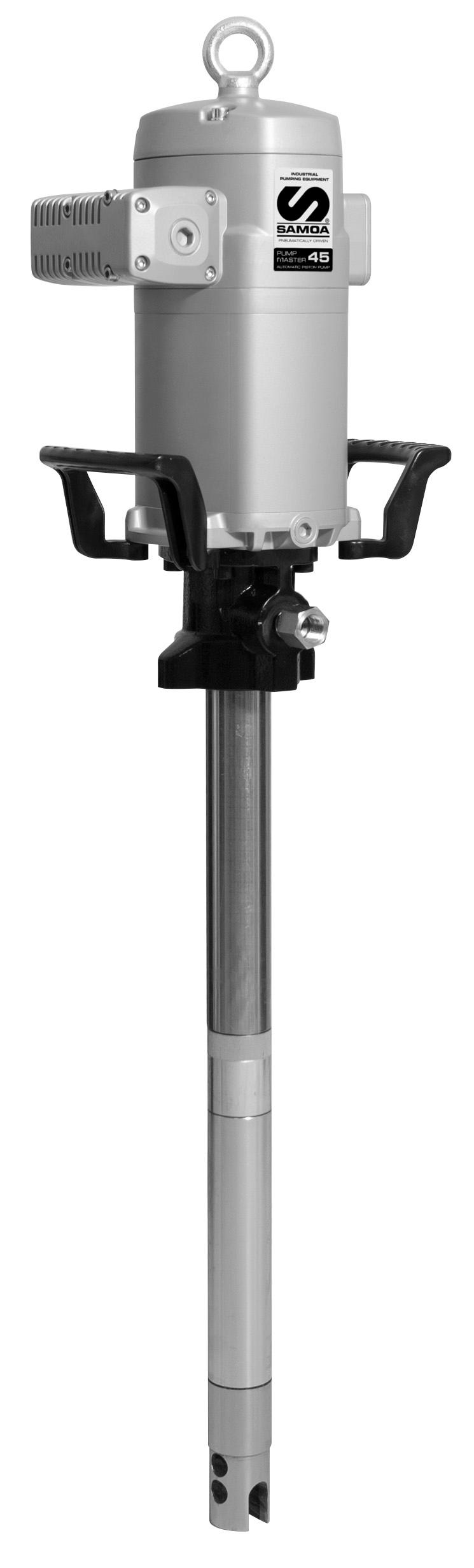 PNEUMATIC PISTON GREASE PUMP, PUMPMASTER 45, PM45 - 40:1, 50 KG (120 LB) DRUMS