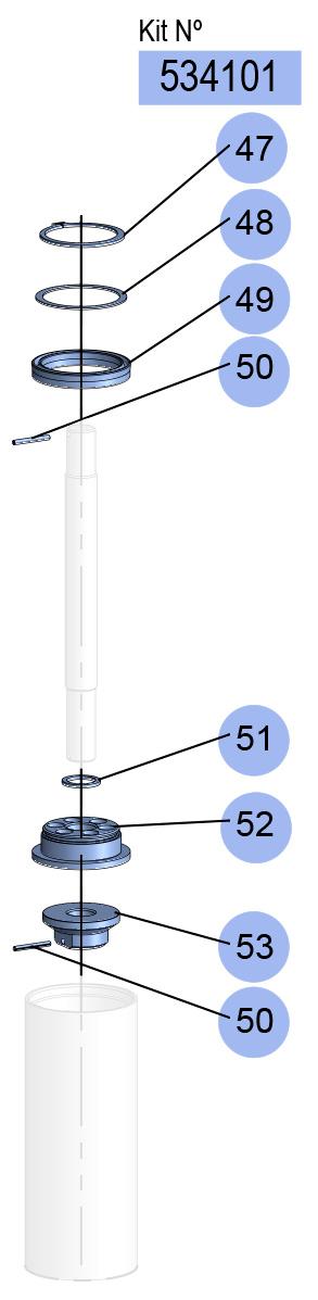 PM60-12:1 / MT LOWER VALVE KIT