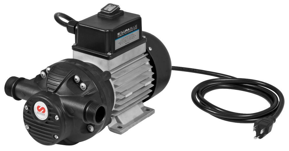 120 V AC ELECTRIC MOTOR PUMPS FOR ADBLUE/DEF, SOLURA SERIES, 30 L/MIN