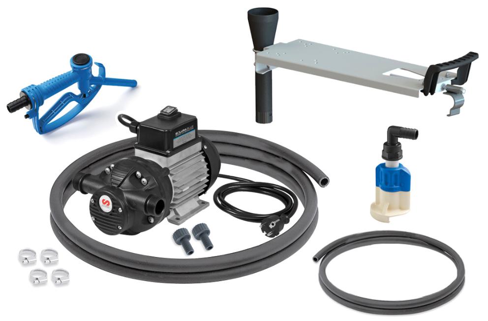 230 V AC SOLURA SERIES STATIONARY ELECTRIC PUMP PACKAGE FOR ADBLUE/DEF
WITH NOZZLE, 30 L/MIN