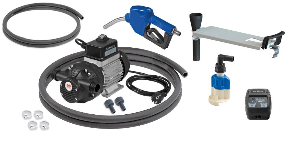 230 V AC SOLURA SERIES STATIONARY ELECTRIC PUMP PACKAGE FOR ADBLUE/DEF
WITH AUTOMATIC NOZZLE AND METER, 30 L/MIN
