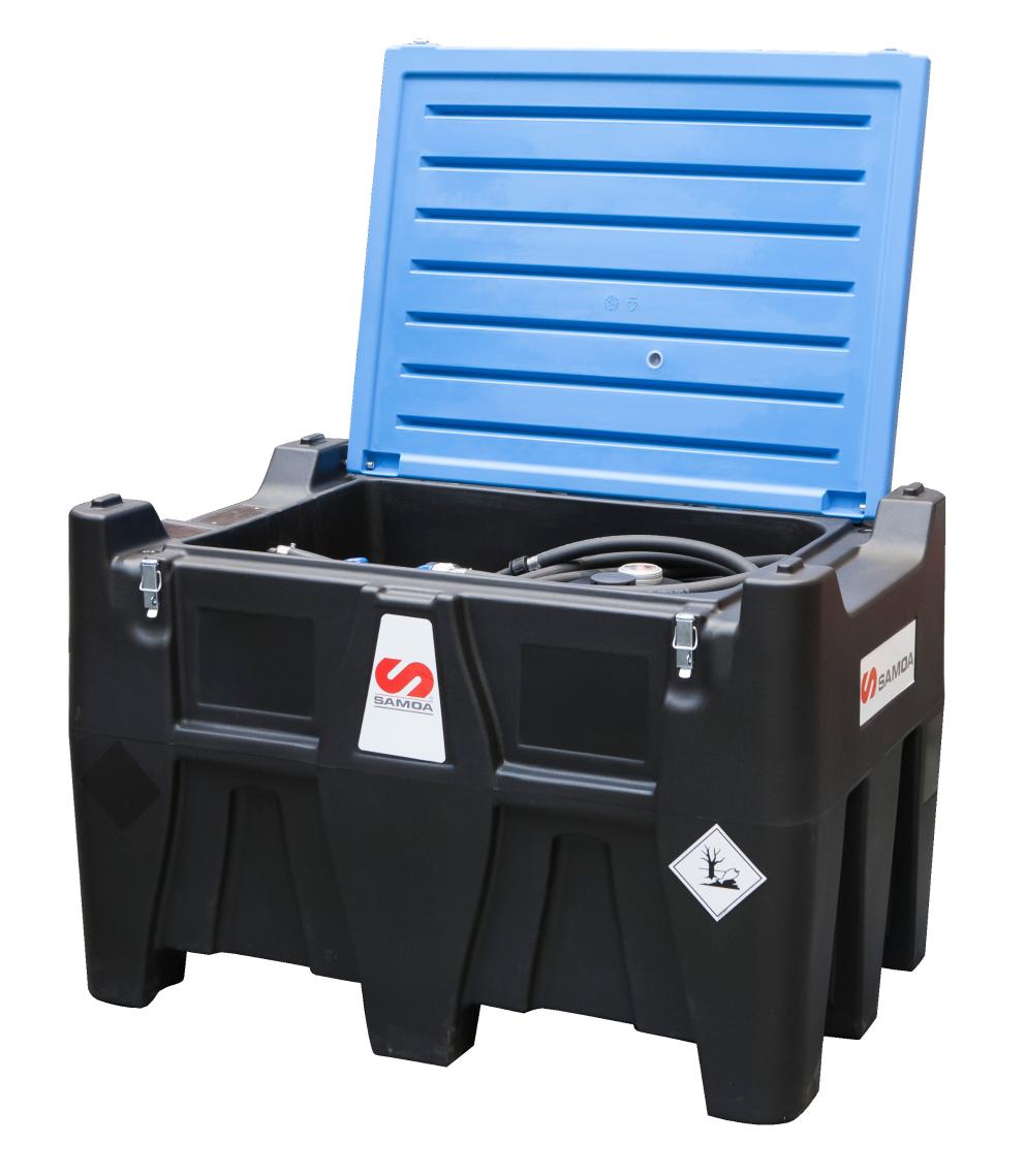 12 V DC SOLURA SERIES STATIONARY ELECTRIC PUMP PACKAGE FOR ADBLUE/DEF
WITH NOZZLE, 440 L