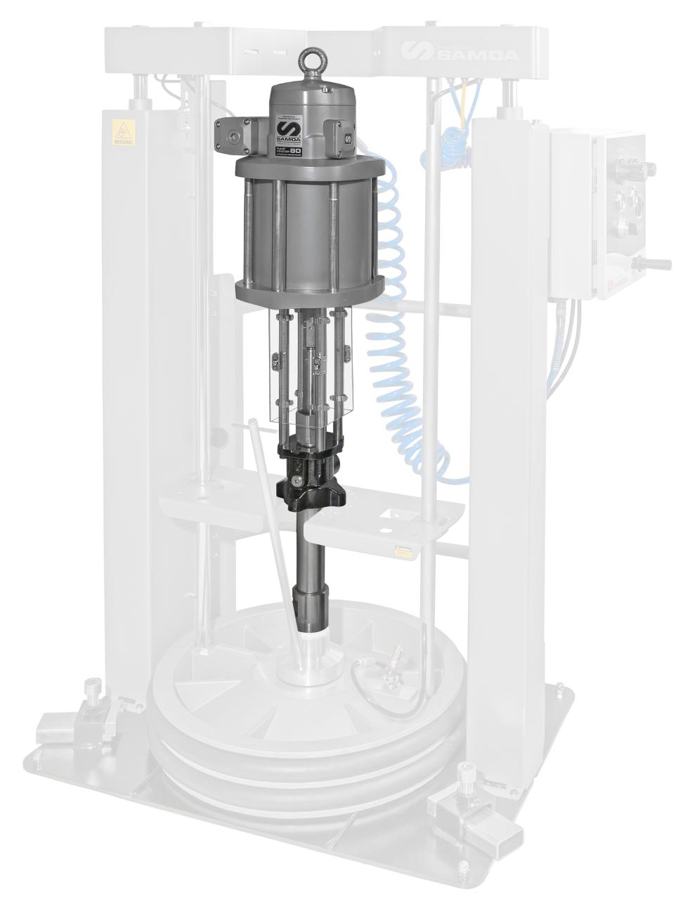 PNEUMATIC PISTON TAIL GREASE PUMP, PUMPMASTER 80, PM80 - 50:1 (KIT COMPONENT)