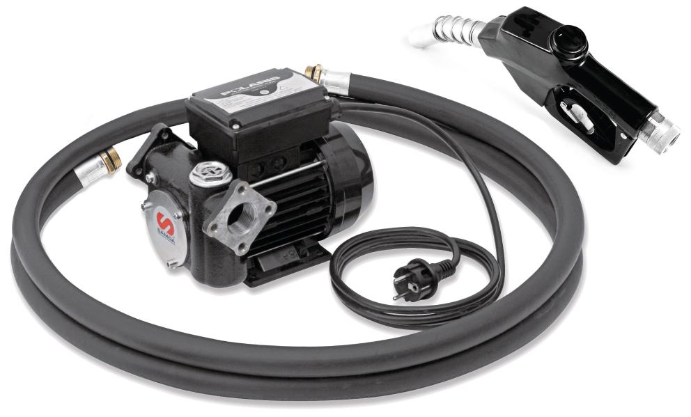 230 V AC POLARIS SERIES ELECTRIC PUMP STATIONARY PACKAGE FOR DIESEL WITH
AUTOMATIC NOZZLE, 50 L/MIN