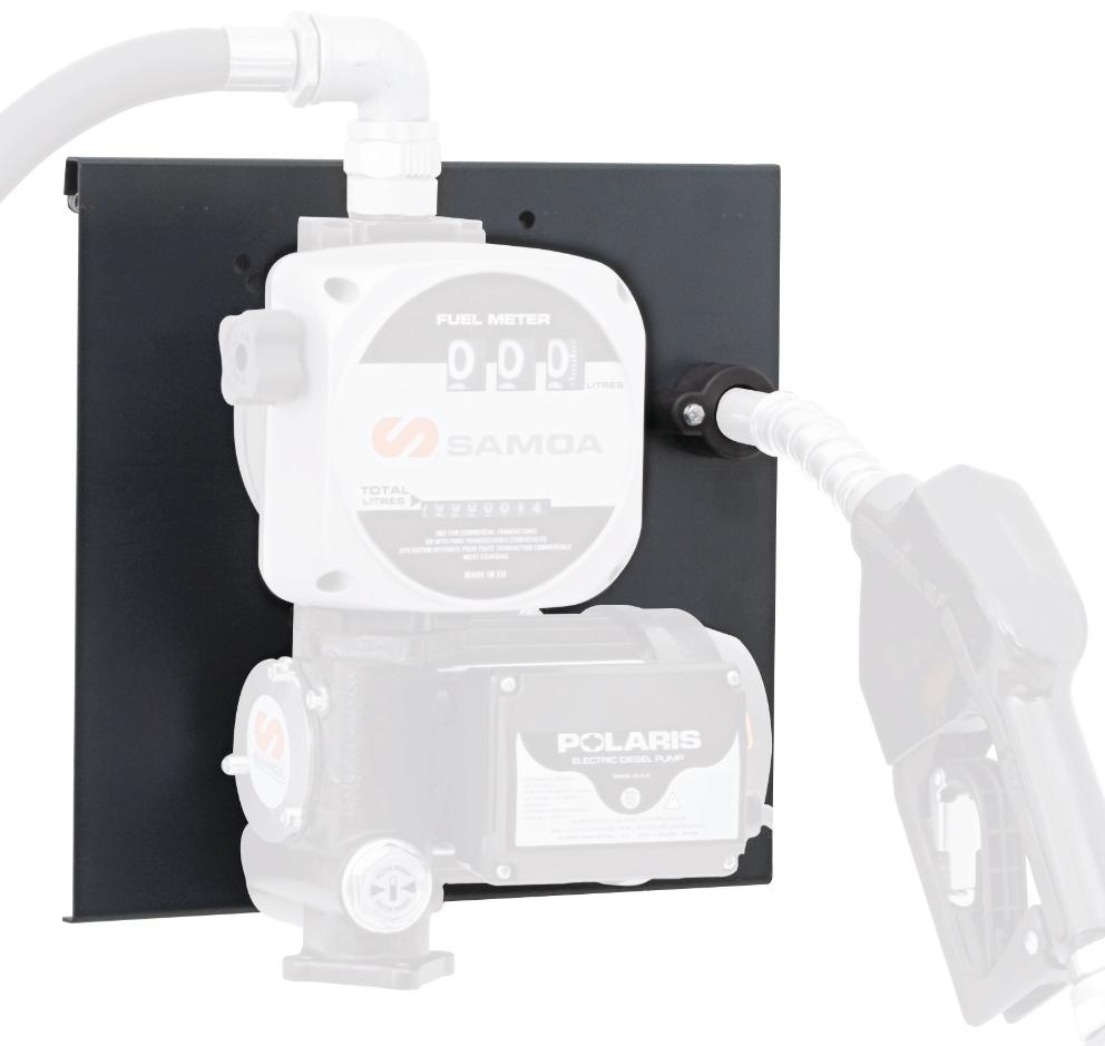 VALVE WALL BRACKET FOR POLARIS SERIES ELECTRIC PUMPS, DIESEL (KIT COMPONENT)