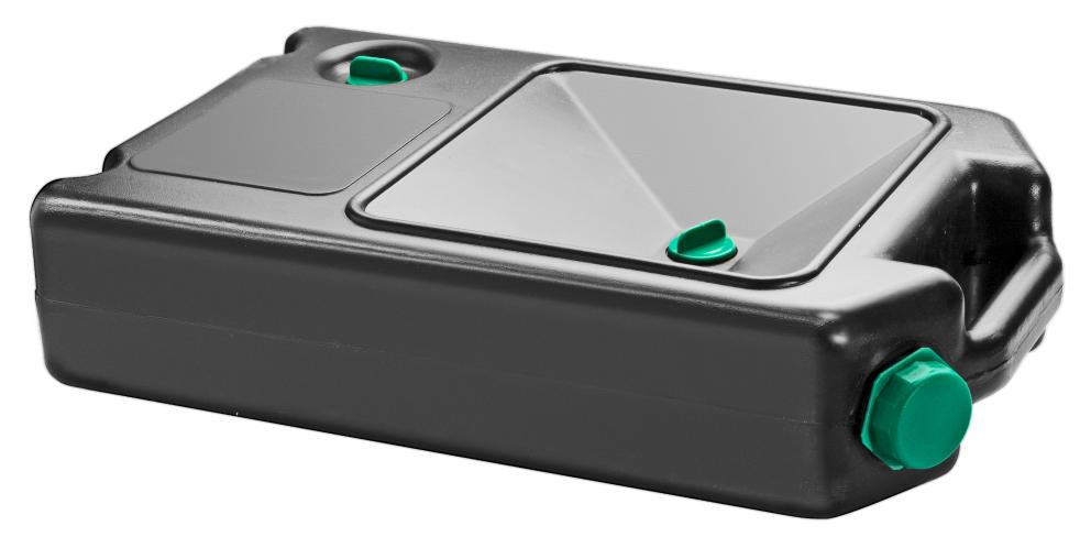 DRAINING AND CLEANING PAN WITH DRAIN PLUG, 8 L