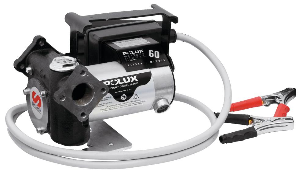 12 V DC ROTARY VANE PUMPS FOR DIESEL, POLUX SERIES, 60 L/MIN