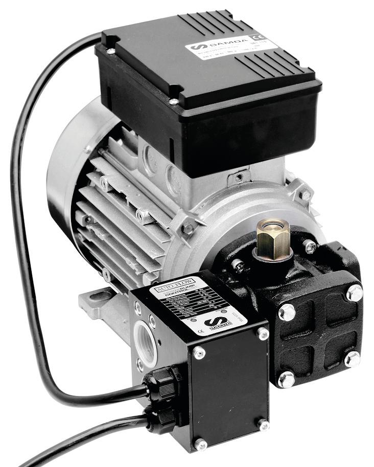 230 V AC ELECTRIC MOTOR PUMPS FOR OIL WITH AUTOFLO SWITCH, FLOWSTAR
SERIES, 10 L/MIN