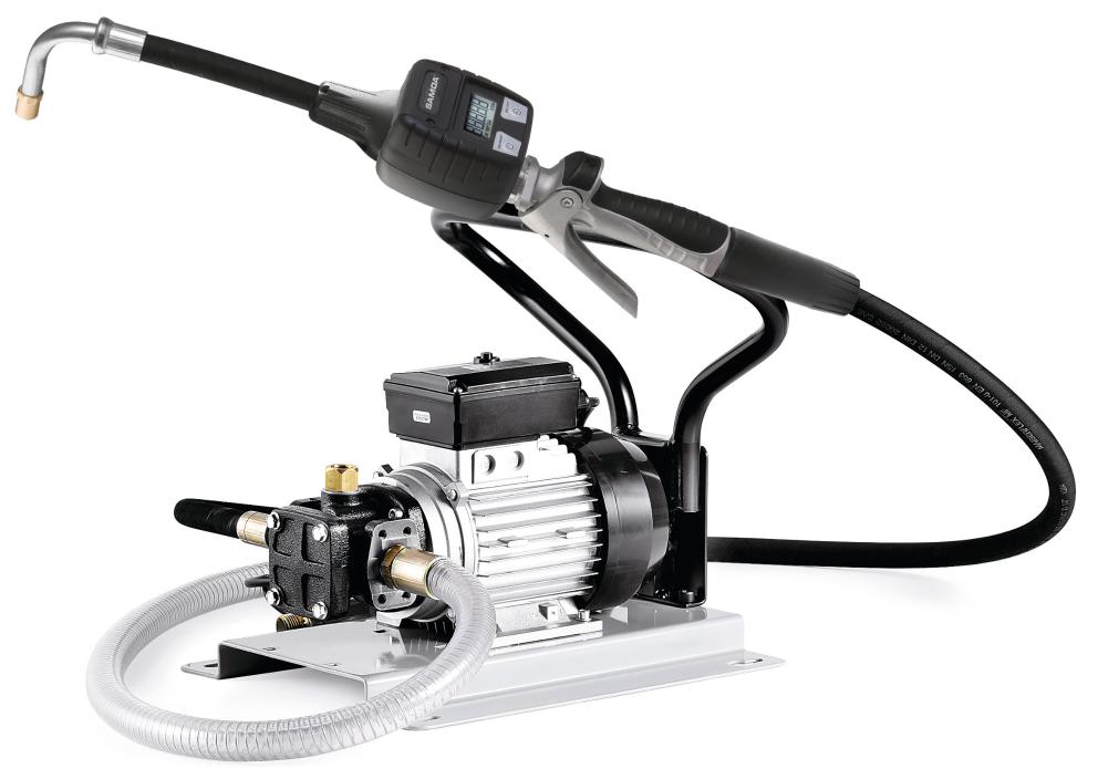 230 V AC FLOWSTAR SERIES PORTABLE ELECTRIC PUMP PACKAGE FOR OIL WITH METERED CONTROL GUN, 10 L/MIN