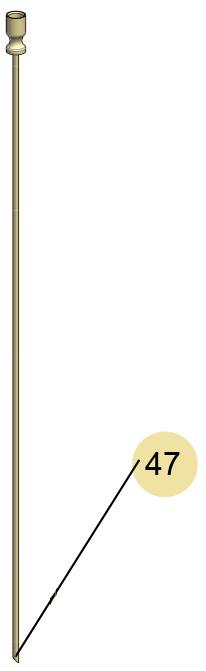 METALLIC PROBE 5X4X700