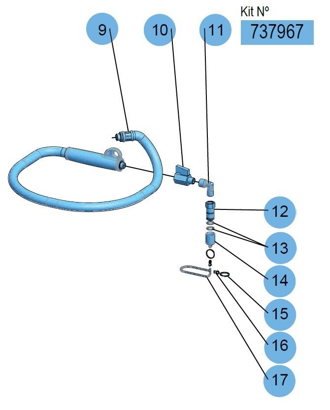 DRAINERS 70 SUCTION HOSE KIT