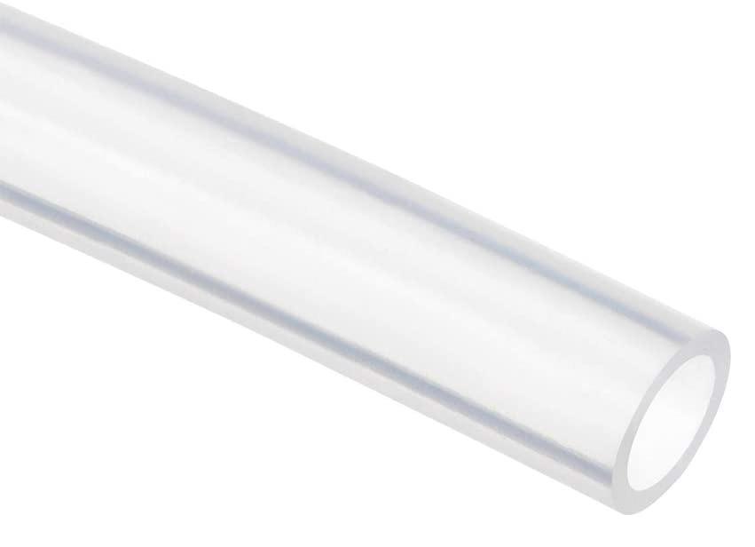 TRANSPARENT PLASTIC TUBE, 9 MM x 12 MM