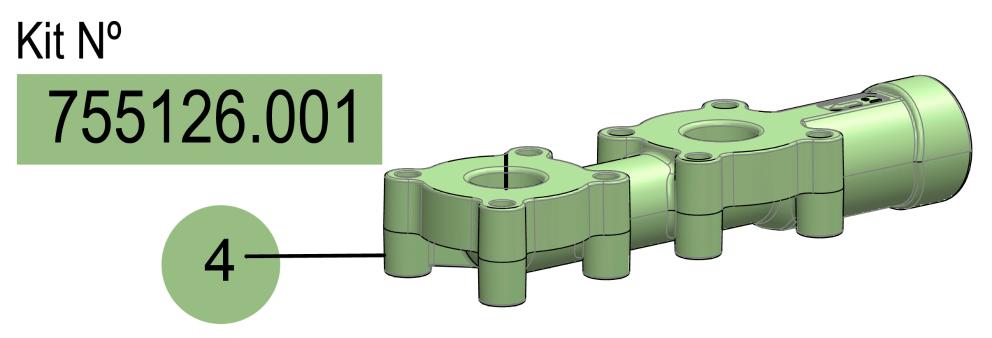 METÁLICA DP-200 INLET MANIFOLD KIT